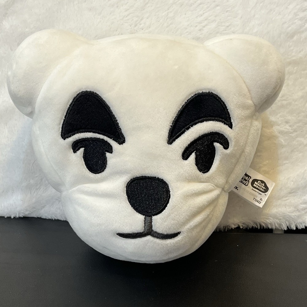 Club Mocchi Mocchi Animal Crossing Plush TOMY Stuffed Toy White Black